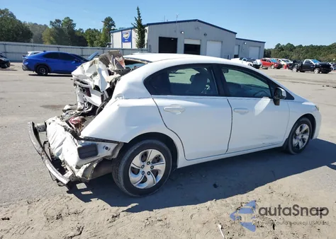 2013 Honda Civic Lx z USA, uszkodzony, nr VIN 19XFB2F55DE040557